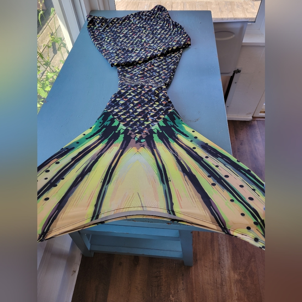 Mermaid Tail with Monofin